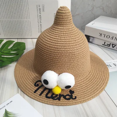 Детское украшение большой глаз оплетенная Кепка для маленьких мальчиков и