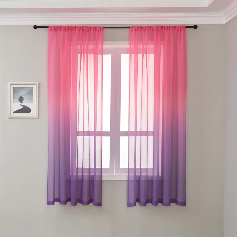 Модная вуаль занавески для гостиной спальни элегантная занавеска Роскошный