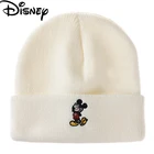 Трикотажная Шапка-бини с вышивкой, в стиле хип-хоп