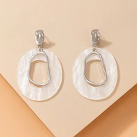 fashion dangle earrings elegant alloy fashion simple stud earrings drop earrings earrings 1 pair