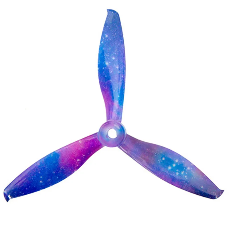Новый Gemfan WinDancer 5043 5x4 3x3 3 blade 5 дюймов PC CW CCW звездное небо Пропеллер для 2205 2306