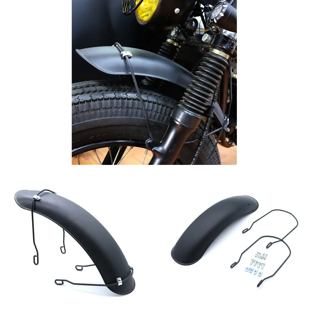

Крыло переднее мотоциклетное в стиле ретро, металлический чехол для Harley Bobber Honda CG125 Cafe Racer Chopper Yamaha Tracker