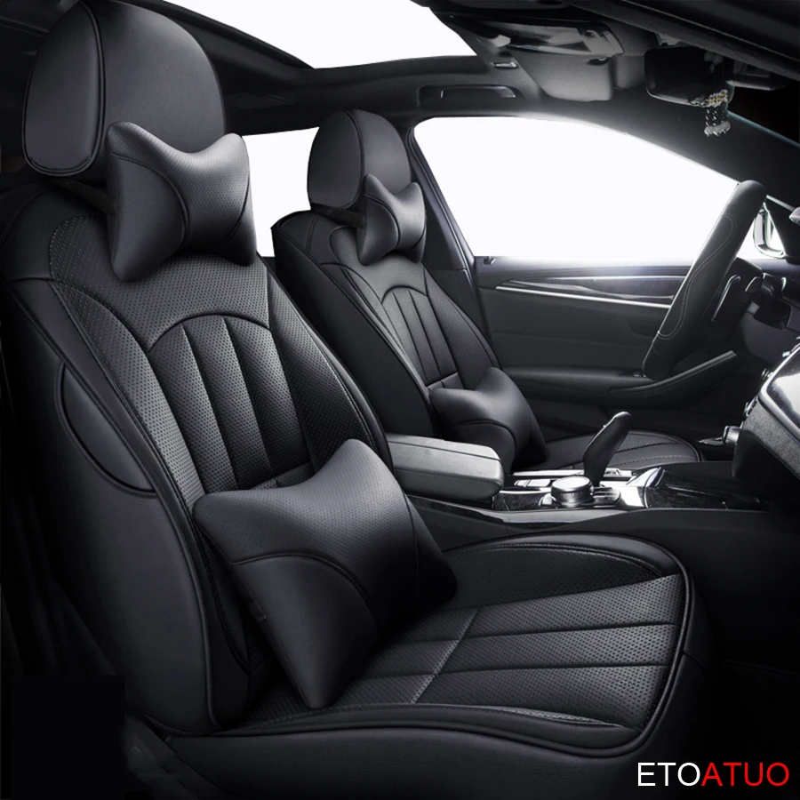 Кожаный чехол для сиденья автомобиля ETOATUO на заказ Lincoln MKC MKX MKZ MKT Nissan Murano