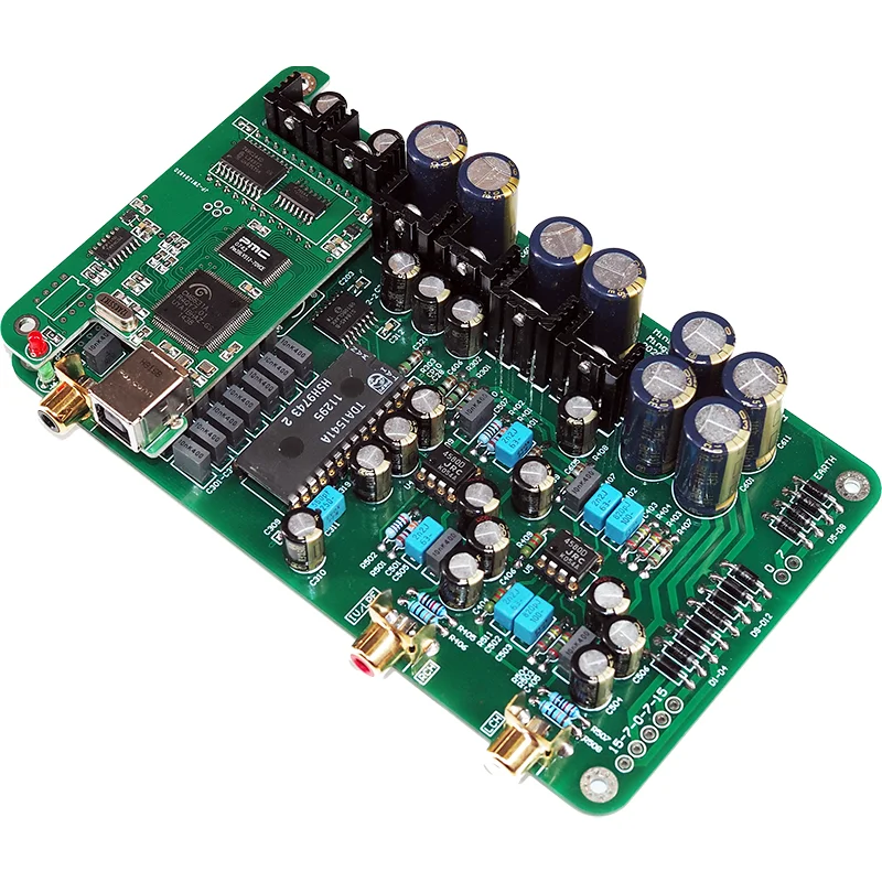 Печатная плата TDA1541 DAC OS-CHARM Version | Электроника