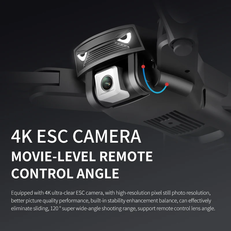 M20 RC Helicopter Professional Drone with 4K Camera GPS Optical Flow HD 2.4G WIFI FPV Quadcopter Drone Toys for Kids