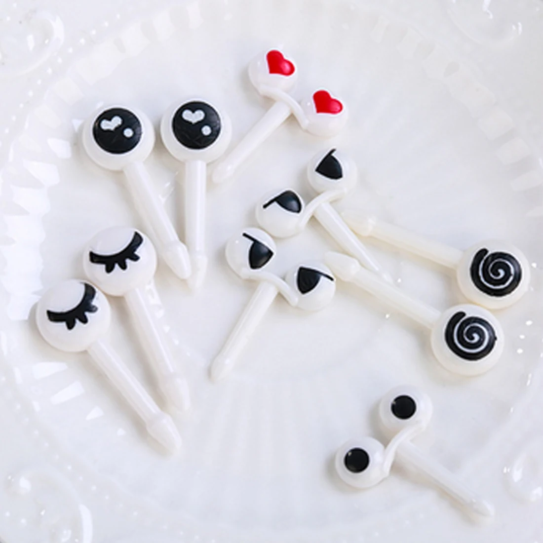 10 шт. пластиковые зубочистки для фруктов | Дом и сад