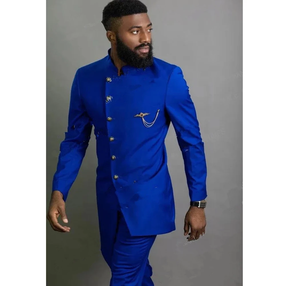 

VEIAI 2021 New unique design Men Wedding Suits with Pants 2 Pieces Suits Men Tuxedo Slim Fit Prom Costume Homme Blazer Jacket+Pa