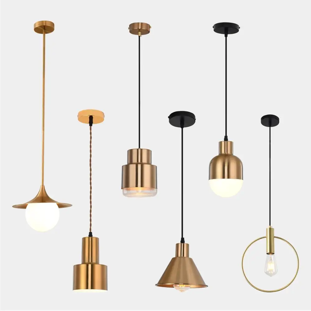 Ретро подвесной светильник s столовая/спальня металлический винтажный ing