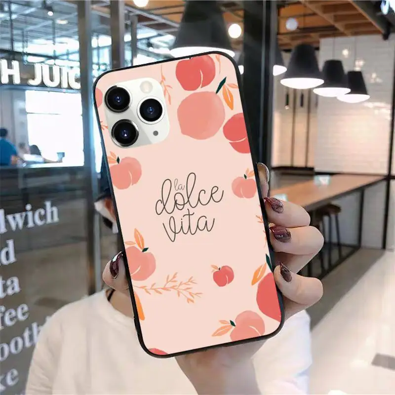 

Watermelon banana peach Phone Case for iPhone 11 12 mini pro XS MAX 8 7 6 6S Plus X 5S SE 2020 XR