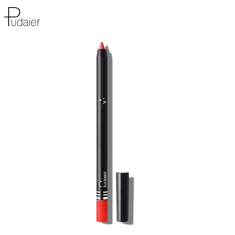 Pudaier26 цветная Нескользящая клейкая ручка блеск для губ матовая противотуманная