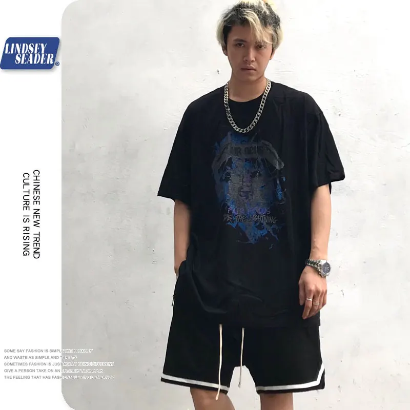Футболка мужская хип-хоп 2020 Streetwear Ride The Lightning Harajuku летняя футболка с коротким