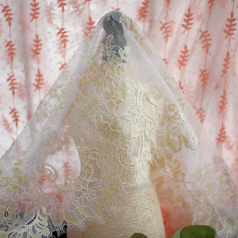 Кружевные Аксессуары для ресниц длиной 3 метра в европейском стиле кружевная