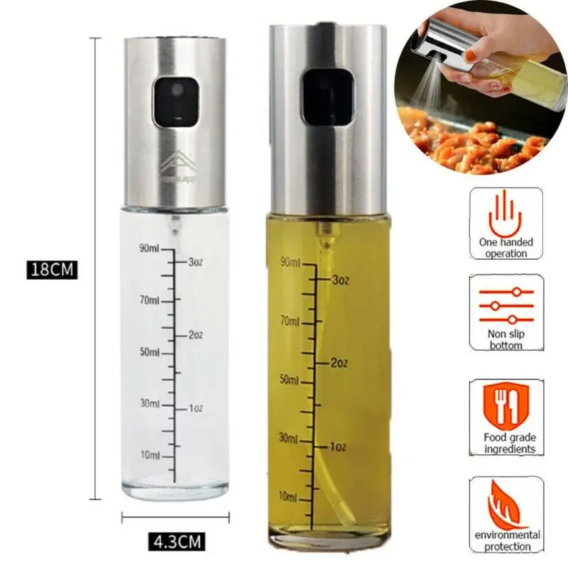 Кухонный пульверизатор для оливкового масла уксуса из нержавеющей стали|Другая