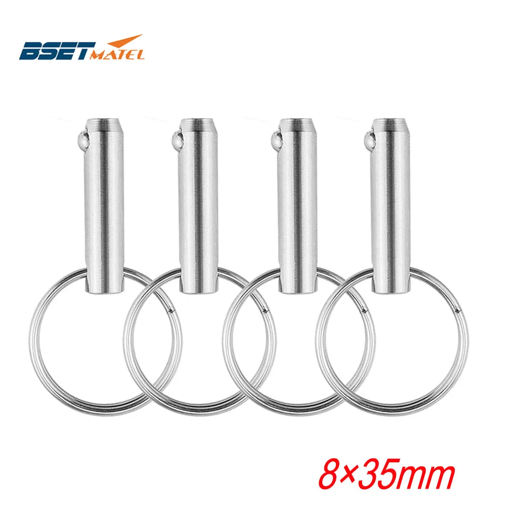 4 шт. 8*35mmBSET MATEL морской класс быстросъемный шариковый штифт для ЛОДКИ БИМИНИ