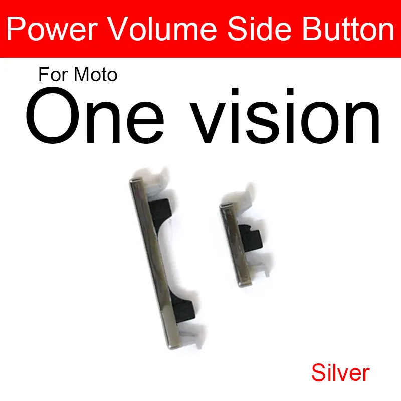 

Power Volume Side Button Flex Cable For Motorola MOTO One Vision Volume Up Down Button Key Flex Ribbon Replacement Repair