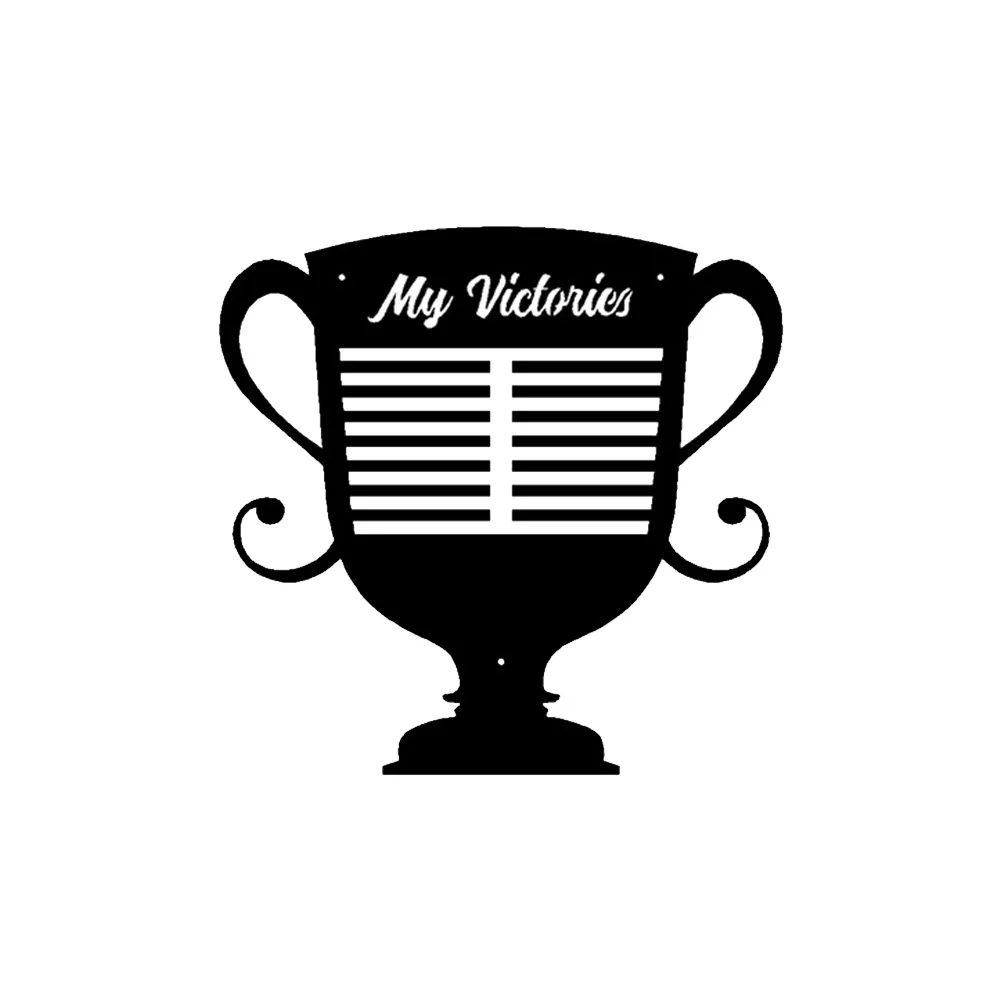 

Medal Display Hanger Wall Mounted Medal Rack for Runners Home Bedroom Decoration Display Stand