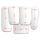 Зубные ортодонтические двухсторонние зеркала отражатель зубная терапия внутриоральное стекло с покрытием титановые зубные зеркала для фотосъемки