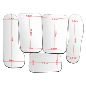 Зубные ортодонтические двухсторонние зеркала отражатель зубная терапия внутриоральное стекло с покрытием титановые зубные зеркала для фотосъемки