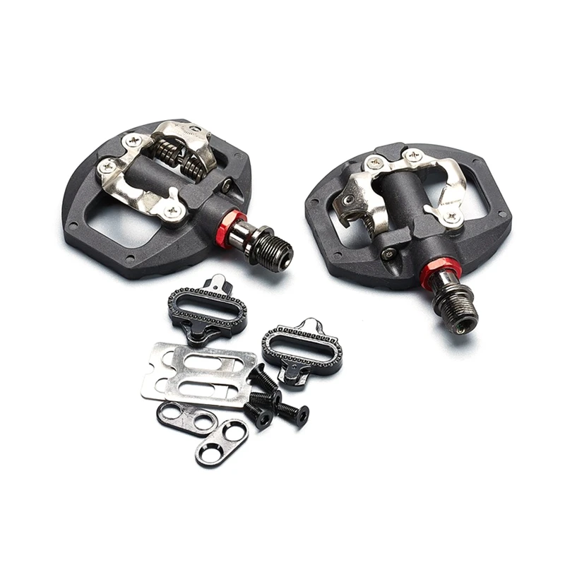 Велосипедная педаль для горного велосипеда самоблокирующаяся без клипсы две