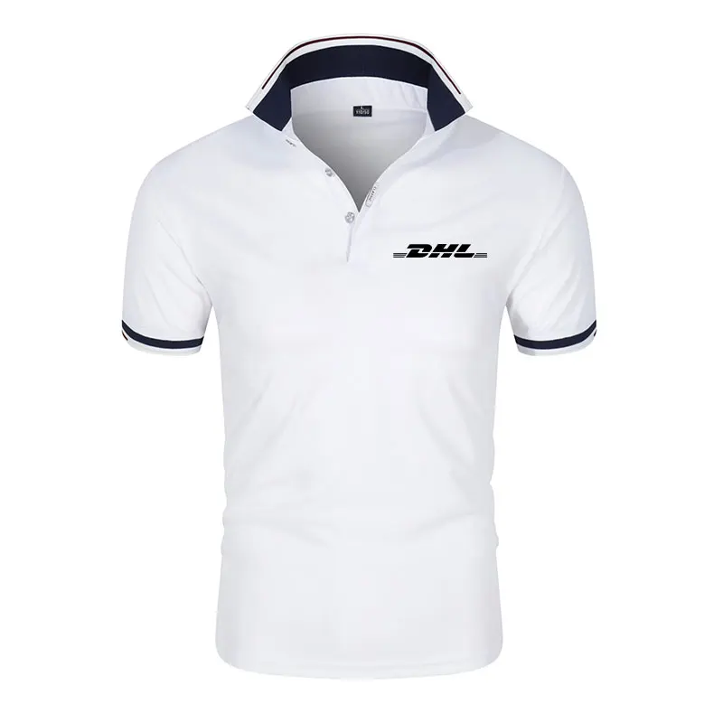 

Brand Men's Polo Shirt High Quality Men's Cotton Shirt Short Sleeve Brand Clothing Summer Jersey Stand Collar Men's Polo Top 4XL
