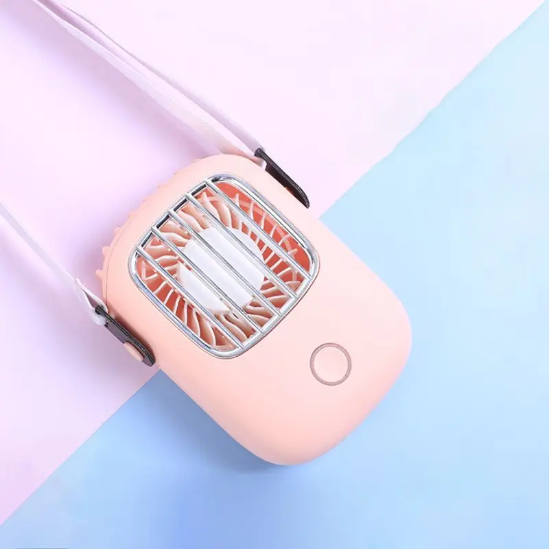 

NEW USB Portable Fan Wireless Hanging Neck Fan Compact and Convenient Air Cooler
