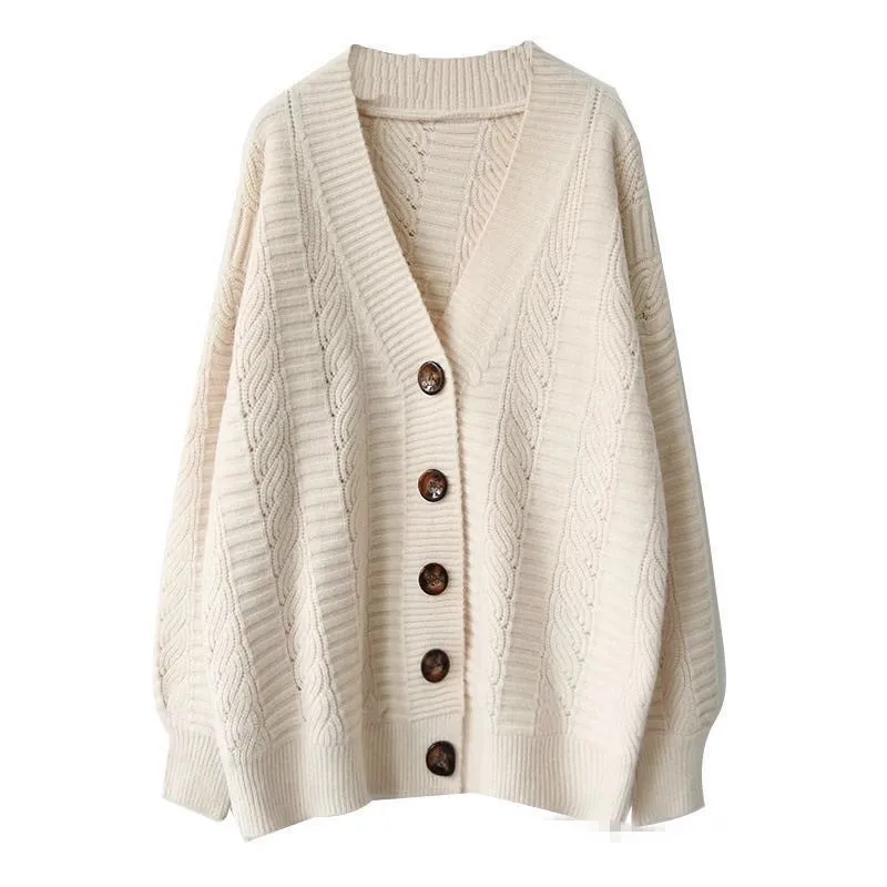 

2021 Ins New Women Cardigans Fashion Clothing Sweaters Women Knitted Outwear Sweater