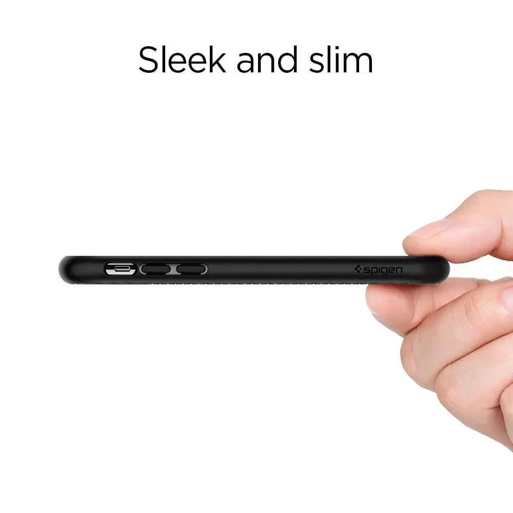 Чехол-накладка Spigen Liquid Air для смартфонов Apple iPhone X XS XR Max матовый черный - купить по
