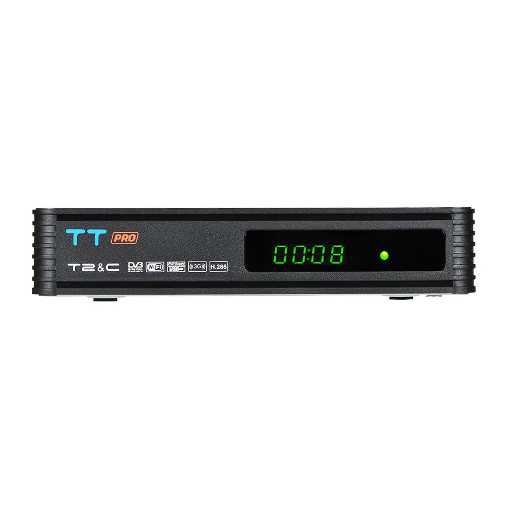 GTMEDIA TT Pro ресивера DVB T2 кабель ТВ приемник USB H.265 1080P Full HD коробка Декодер каналов