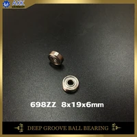 698zz bearing abec 5 10pcs 8x19x6 mm miniature 698z ball bearings 698 zz emq z3v3 quality