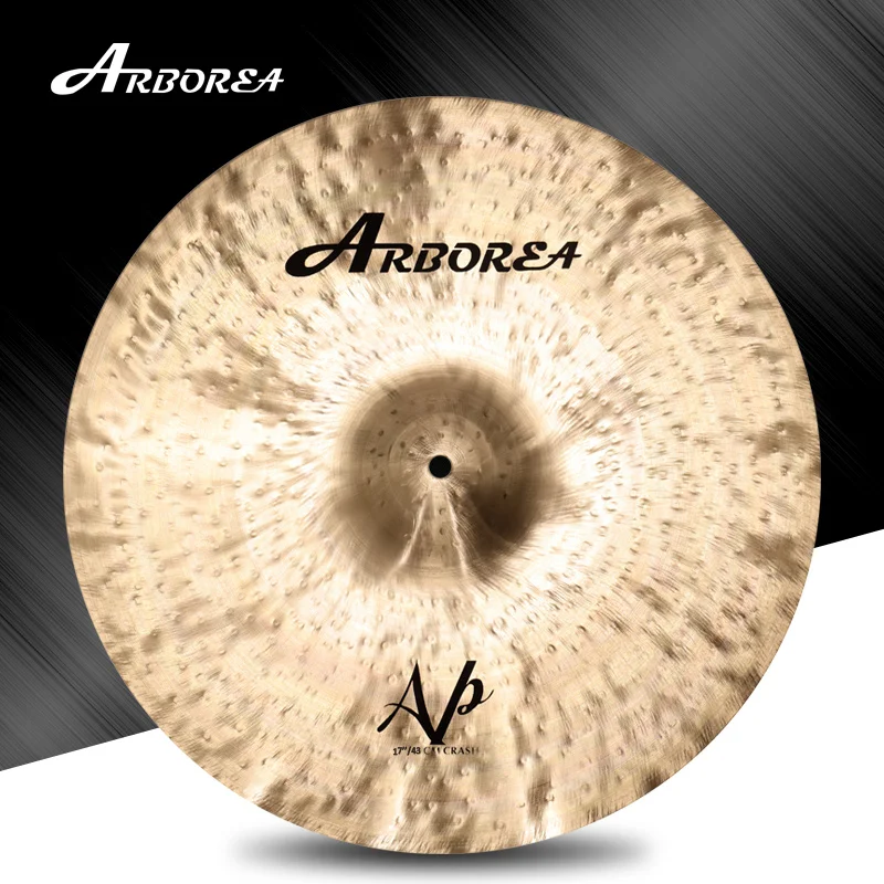 

Arborea Professional polish B20 material 8" splash handmade hammered cymbal
