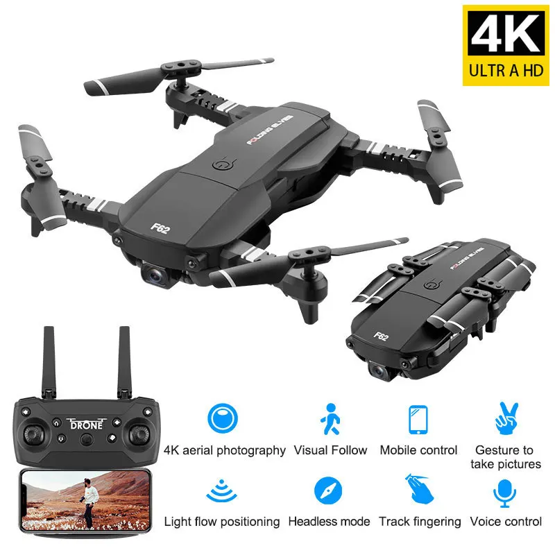 Wi Fi FPV дрона с дистанционным управлением 4K Широкий формат высокое держать Камера