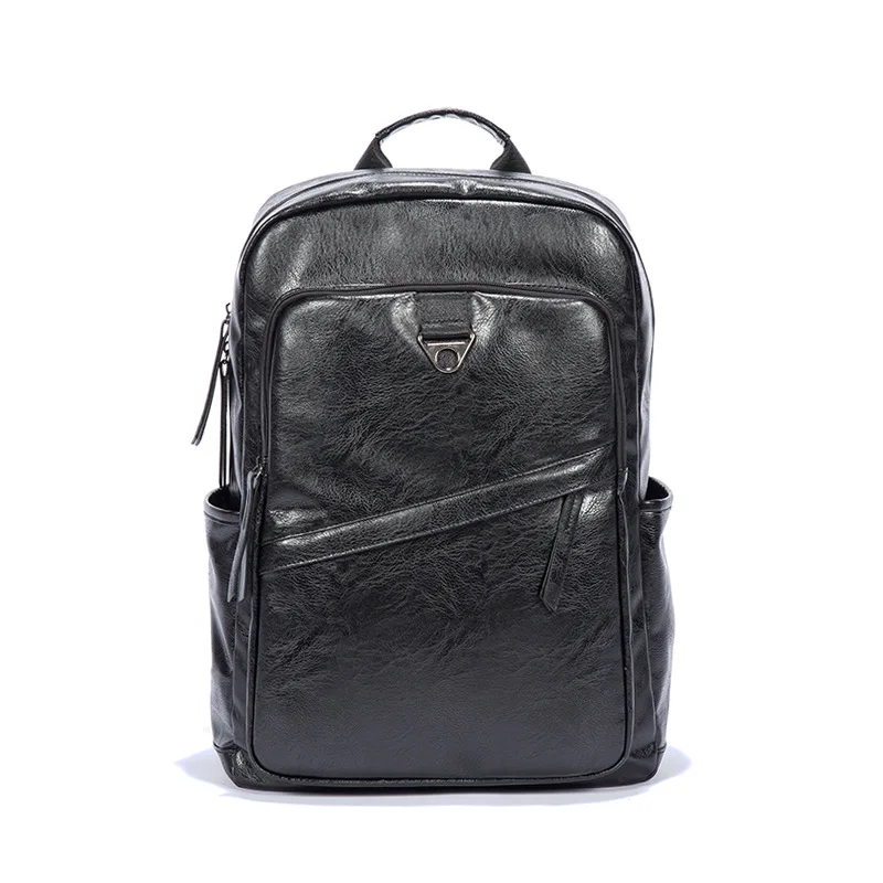 Мужской кожаный рюкзак большой для ноутбука мужские Рюкзаки Mochilas повседневная