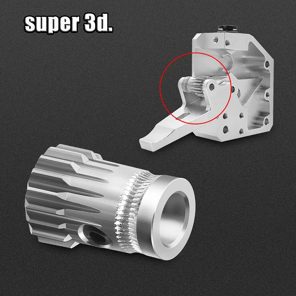 BMG приводная передача с двойным приводом экструдер клонированный Btech upgrade для Prusa