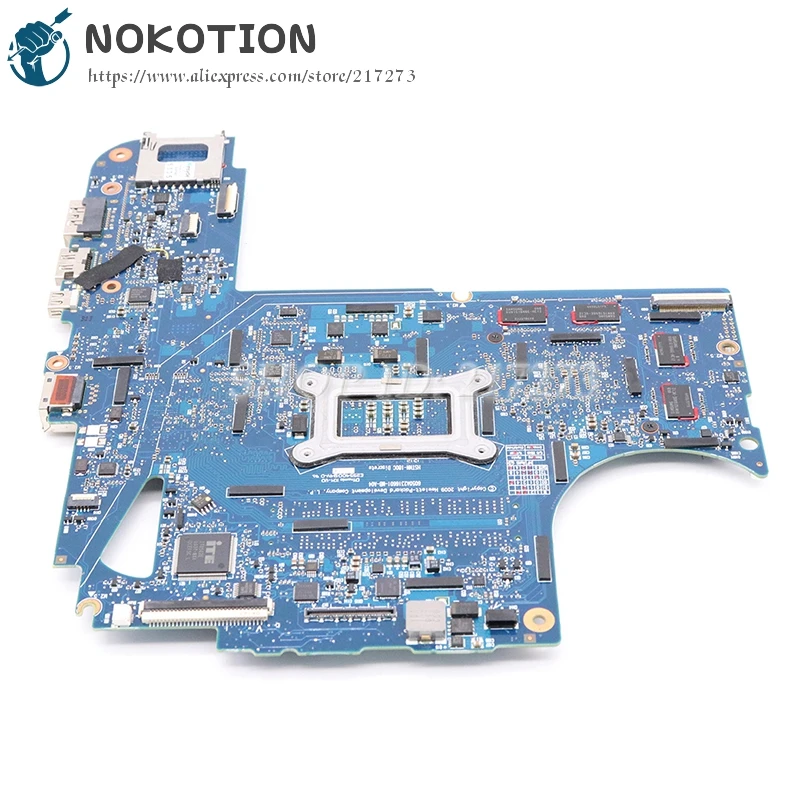 Материнская плата NOKOTION для ноутбука HP Envy 14 14-1000 608364-001 608365-001 6050A2316601-MB-A04 HD5650M 1 ГБ HM55