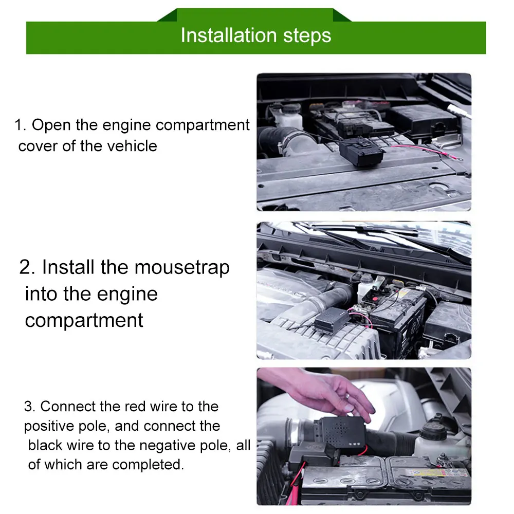 Ультразвуковой Отпугиватель для мышей отпугивания автомобиля нетоксичные