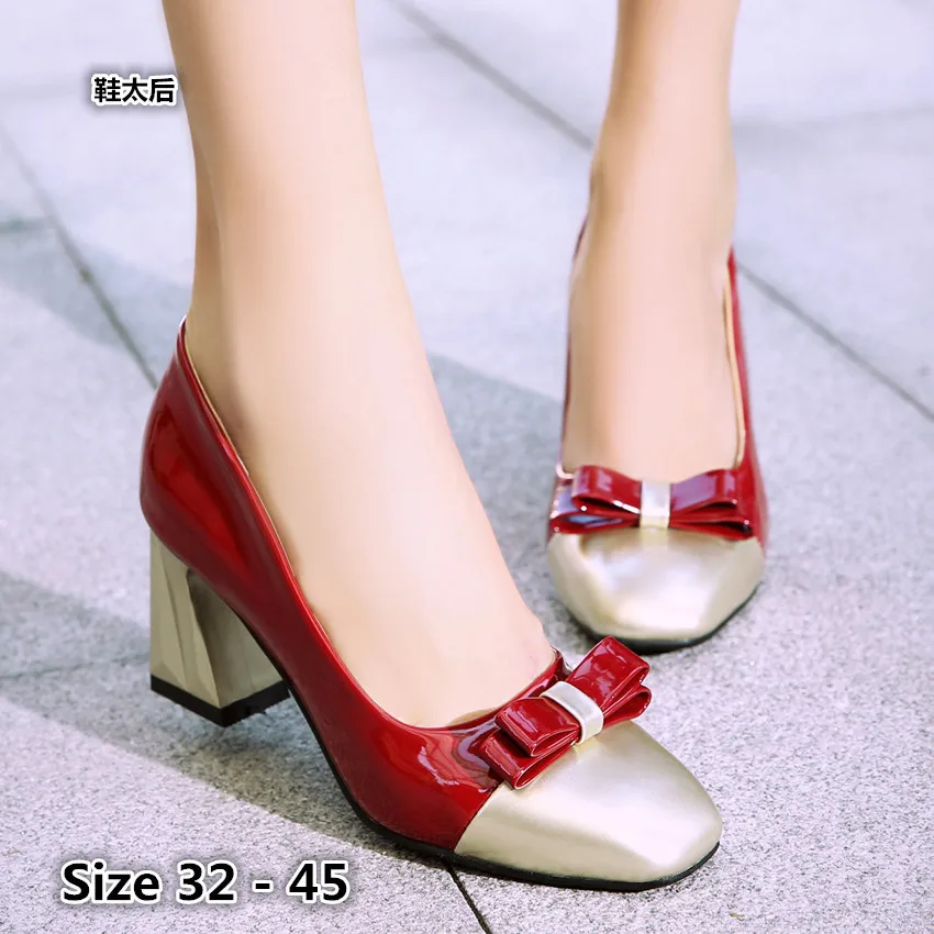 

Stiletto Women Pumps High Heel Shoes Party Wedding Women Concise Office Lady High Heels Small Big Size 32 - 45