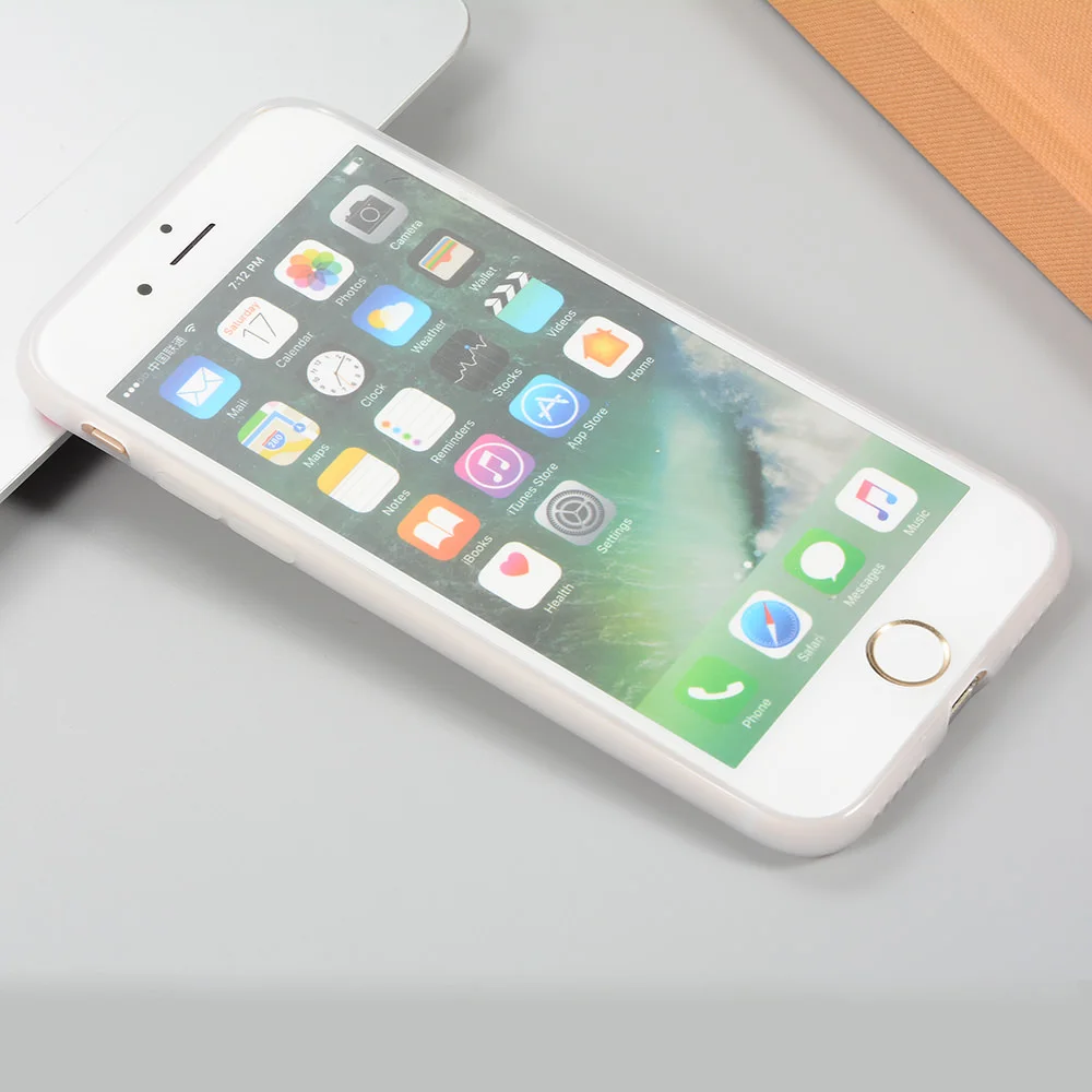 L-FADNUT красивый цветочный узор чехол для iPhone X Xr Xs Max тонкий бампер 8 7 6S 6 Plus 5 5S SE