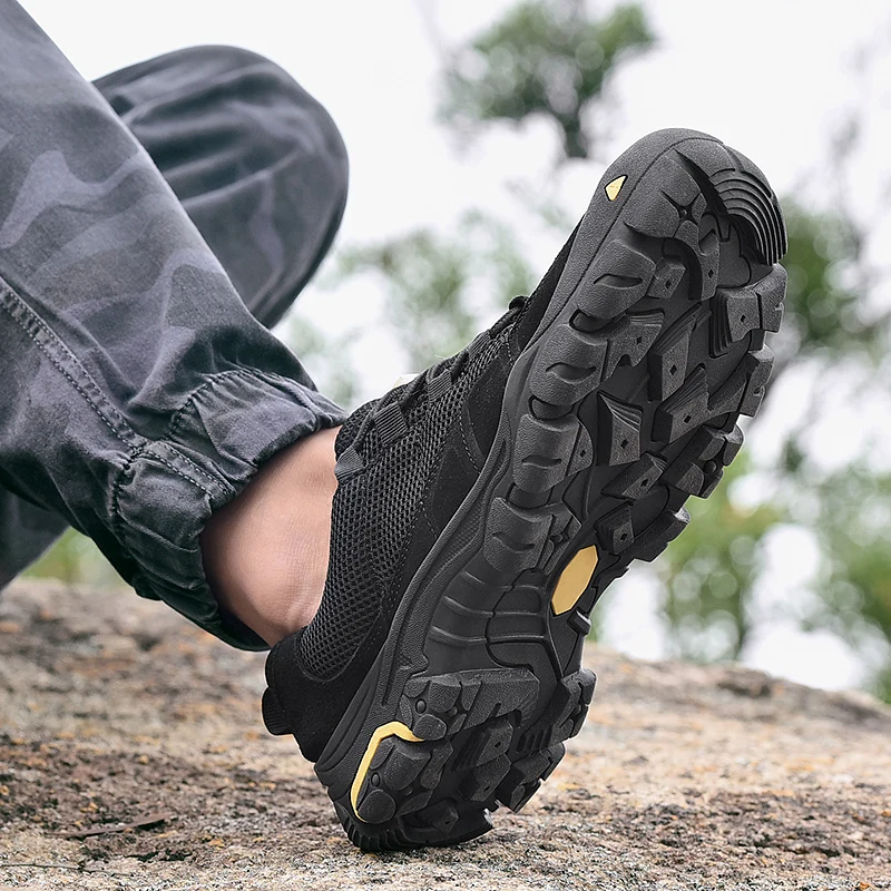 Outdoor Hiking Shoes Trekking Shoes for Men Women Non-Slip Tactical Boots Climbing Shoes Breathable Trekking Sneakers zapatillas