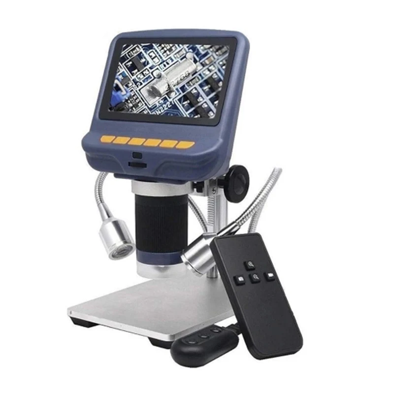 AD106S настольный мини микроскоп 220X nification USB Цифровые микроскопы 4 3-дюймовым HD