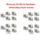 Светодиодные Автомобильные фары C6, 72 Вт, 8000 лм, автомобильные фары, лампы H1, H3, H4, H7, H11, 880, 9004, 9005, 9006, 9007, Автомобильные фары