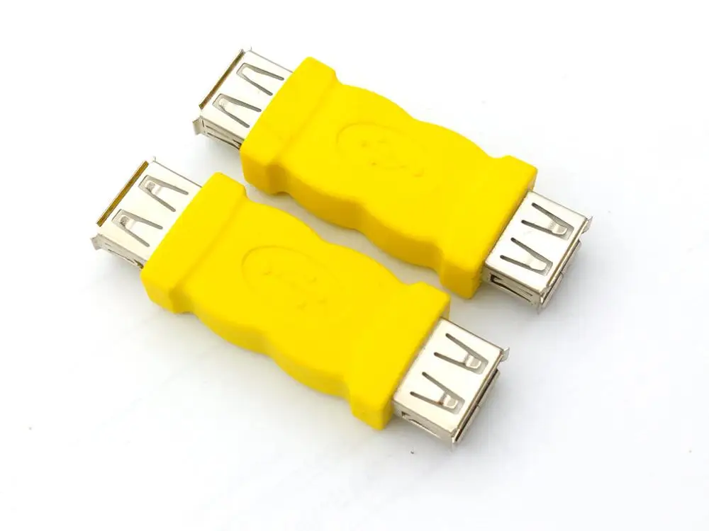 

USB CONNECTOR USB 2.0 A Female Jack to USB 2.0 A Female Coupler OTG Adapter