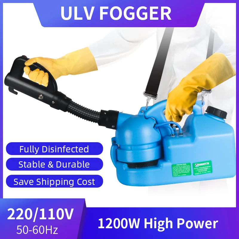 

ULV Fogger Sprayer Electric Disinfectant Spray Machine For Hospitals Home Ultrasonic Mist Maker low capacity cold fogging fogger