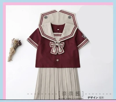 Школьная форма Jk милый Повседневный матросский костюм для девочек платье Jpanese