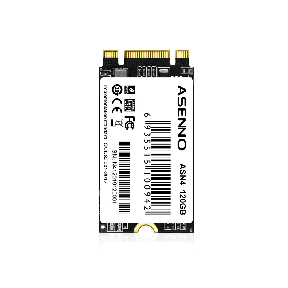 Жесткий диск Asenno M.2 SSD 2242 1 ТБ 120 ГБ 240 500 Гб M2 SATA 512 твердотельный для ноутбука |