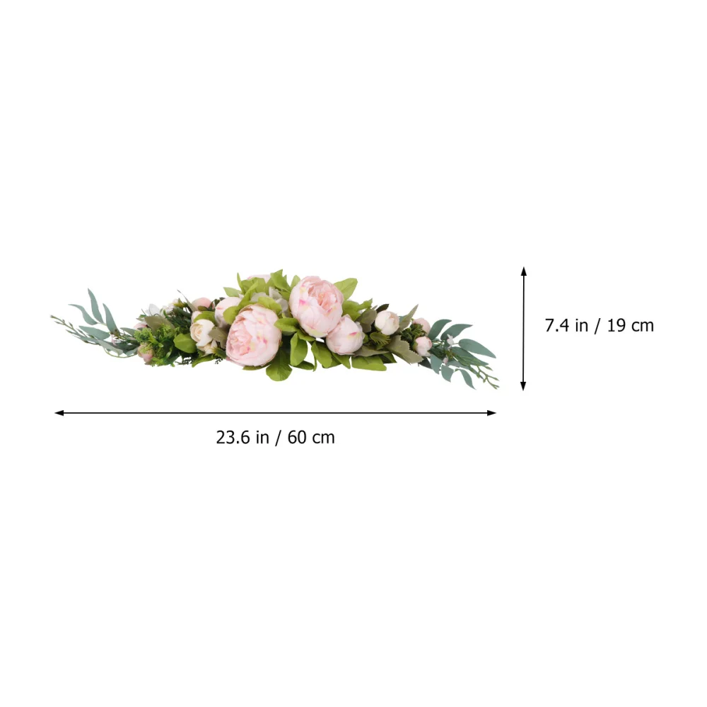 

1Pc Wedding Welcom Door Pendant Elegant Artificial Peony Door Decoration