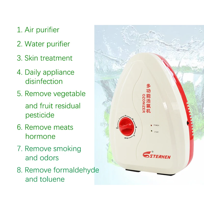 220В стерилизатор воздуха Озон очиститель воды очистка фруктов овощей вода для
