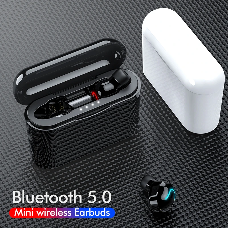 TWS Bluetooth наушники с микрофоном, беспроводные Bluetooth наушники, водонепроницаемые наушники с шумоподавлением для телефона