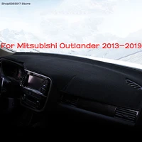 car centre console dashboard cover dash mat non slip sun shade pad protector carpet trim for mitsubishi outlander 2013 2019 2020