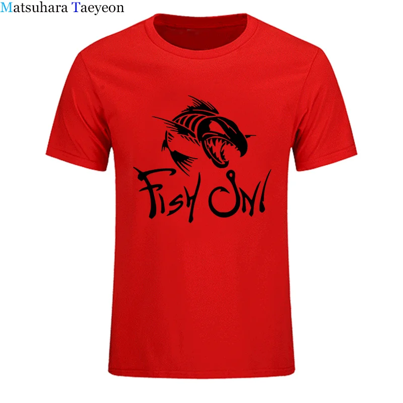 

Fishing Fish On men t shirt Funny Fishbone Fish t shirt men 2020 Summer New Cotton O-Neck t shirts for men