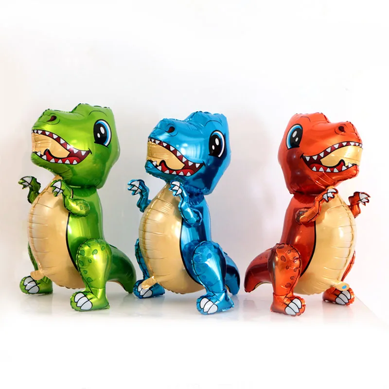 1 шт. фольгированные воздушные шары в виде динозавра Юрского периода | Дом и сад